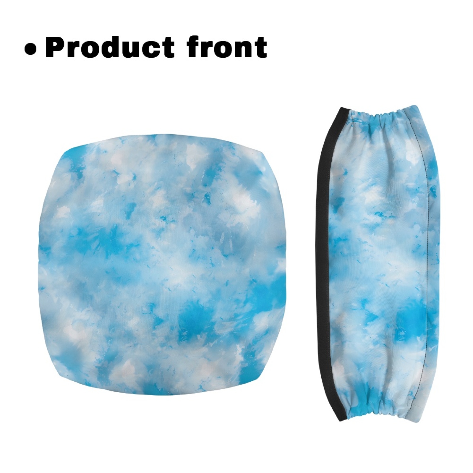 Art & Craft Paper For Kids - Coloranimal Blue Tie Dye Art 2