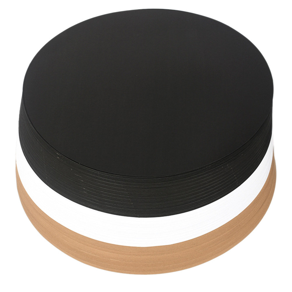20Pcs Round Kraft Paper Smooth - Art Craft Cardboard 评论和价格