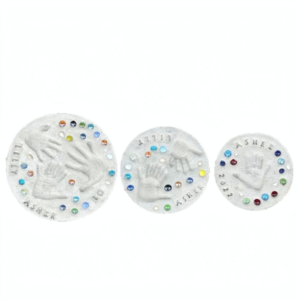 Newborn Keepsake Handprint Foo - Art And Craft For Nursery 评论和价格