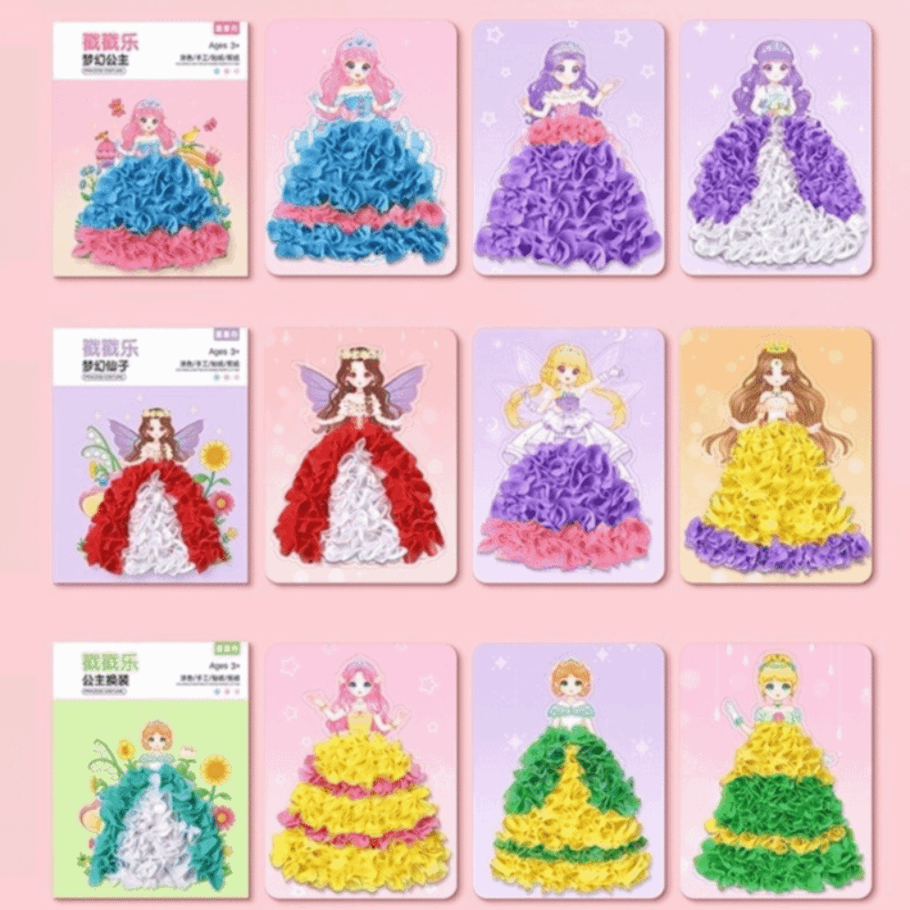 DIY Craft Puncture Painting Ki - Art Craft Cardboard 评论和价格